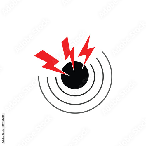 Pain Icon Design. Representing Pain Management. pain point. Chronic Pain. Pain Relief icon. Analgesics. Vector graphics icon.