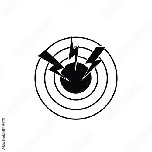 Pain Icon Design. Representing Pain Management. pain point. Chronic Pain. Pain Relief icon. Analgesics. Vector graphics icon.