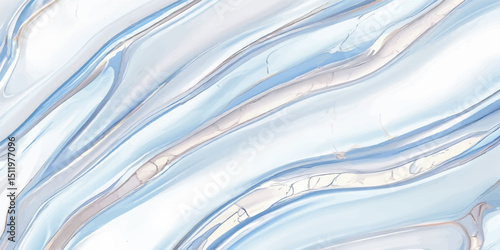  Blue white Marble surface Illustration for do ceramic counter texture tile background silver gray that is acrylic painted waves pattern for skin wall tile luxurious art ideas concept abstract.