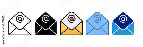 Email Icon Element For Design