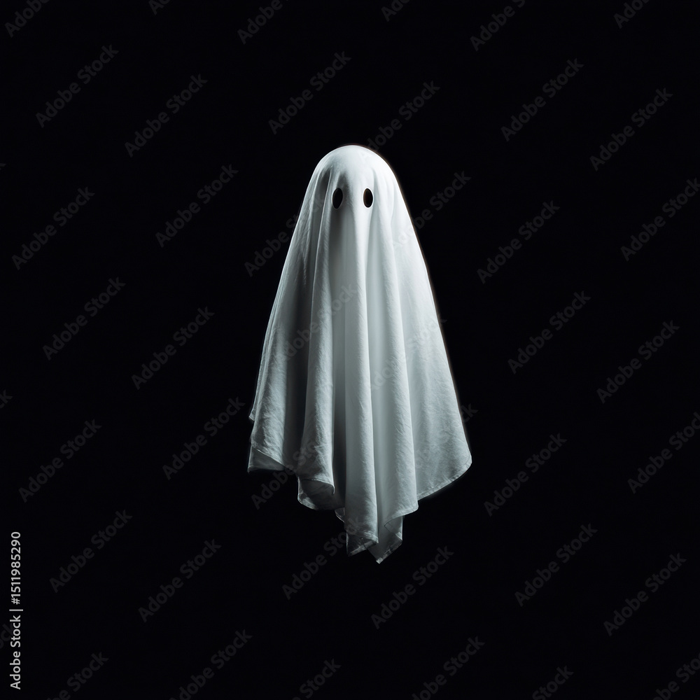 Haunting ghost in dark setting Haunting ghost in dark setting