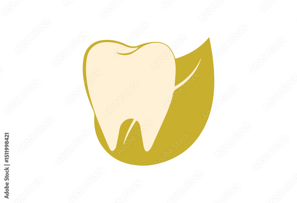 Obraz premium Clean Dental Health Teeth Icon Logo Design, Oral Care Symbol, Dentist Emblem, Tooth Illustration, Medical Art, SVG File Download