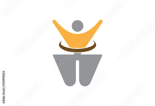 Fitness Workout Icon Logo Design – Gym SVG Image Art for Exercise, Strength Training, Health, Muscle Building, and Wellness Branding