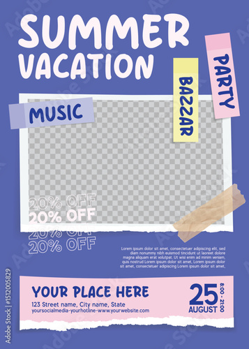 Summer Vacation Flyer