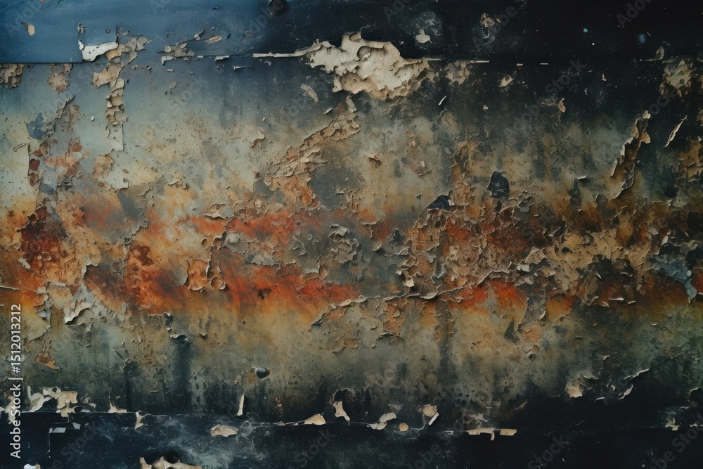 Fototapeta premium Film burn effect backgrounds textured rust.