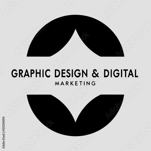 Abstract geometric background design with bold shapes and lines