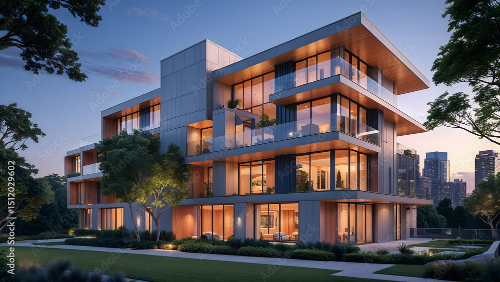 residential building in the city-1 residential building in the city-1