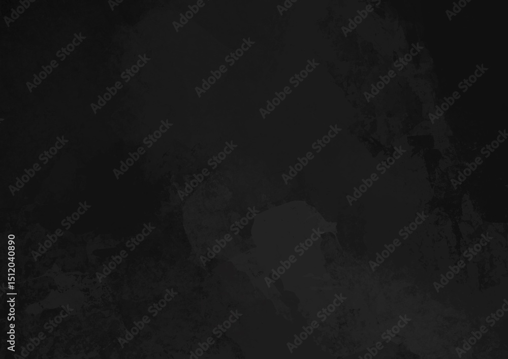 Fototapeta premium Black color textured gradient wallpaper design