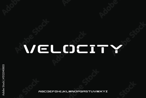 Display alphabet font vector design suitable for headline, poster, logo, magazine and many more