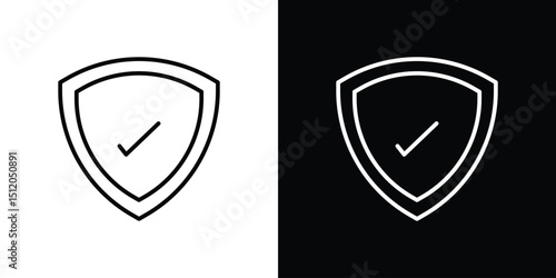 Research icon. Simple element illustration. outline and flat symbol design