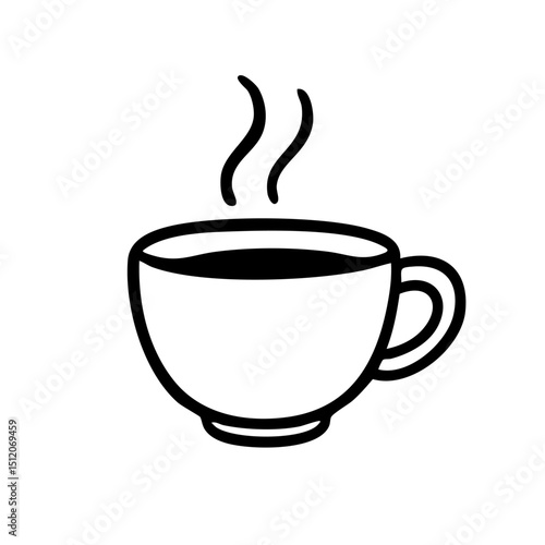 コーヒー　カップ　手書き