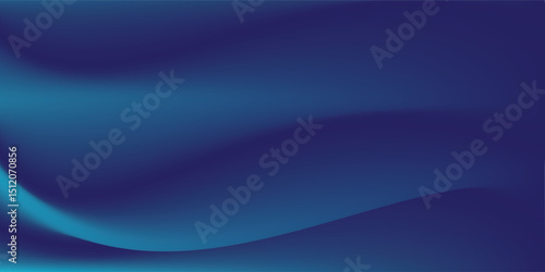 Curve Mesh gradient blur wallpaper. Modern light liquid color of wave blue sea ocean aquatic. Freeze cool winter temperature. Smooth sky vector white, blue, navy, turquoise, aqua template background.