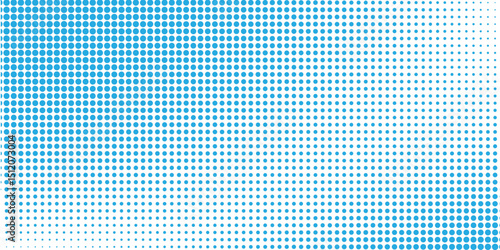 Transparent Vector Gradient Blue Color Halftone Background Staggered Dots Pattern modern dotted