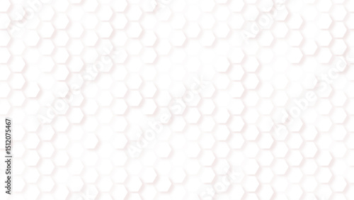 Texture bee comb grid. Flat vector illustration isolated on white background. Honeycomb pattern with hexagon mesh.