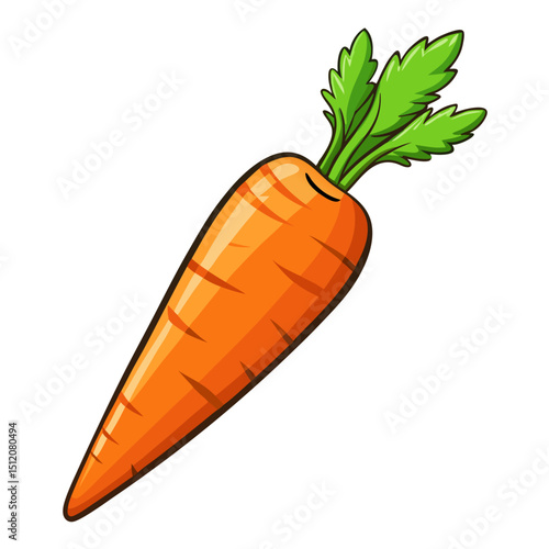 Carrot Isolated On White Background