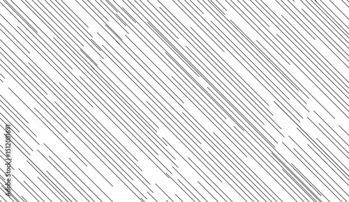 Random chaotic lines of modern design. Abstract direct black pattern. Geometric ornament for designs and backgrounds. Vector illustration.