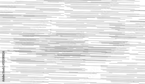 Abstract background design with horizontal black line pattern on white backdrop. 