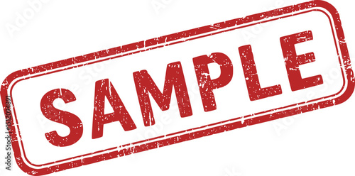sample stamp on white background. sample stamp sign.

