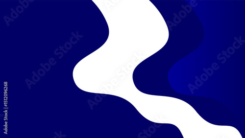 footprint on blue background