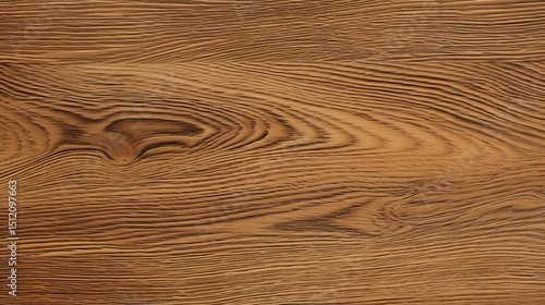 Rich Brown Wood Texture Natural Wooden Background with Swirling Grain Patterns