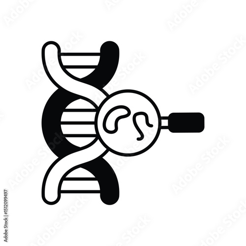 Genetic Engineering Icon vector