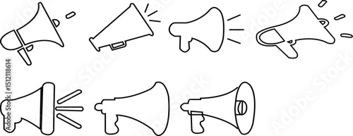 megaphone set