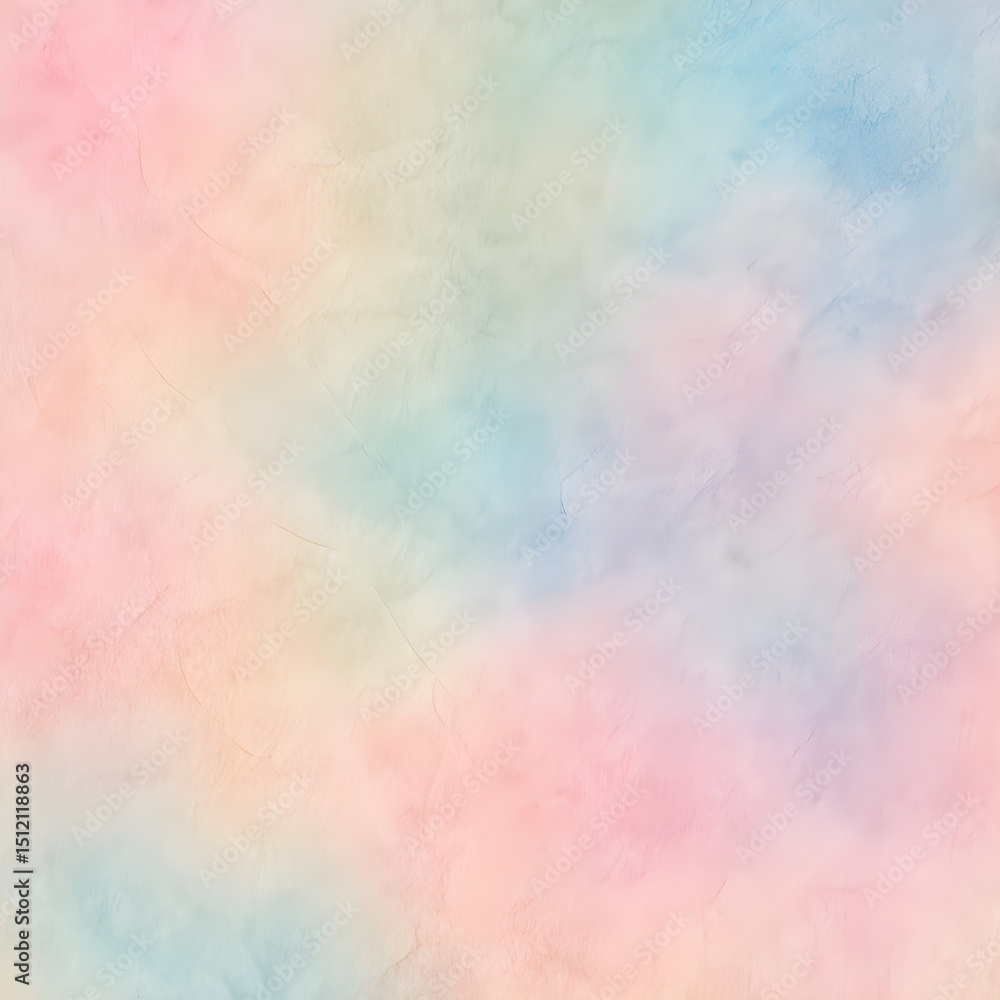 Obraz premium Photo of Soft pastel rainbow gradient abstract background texture