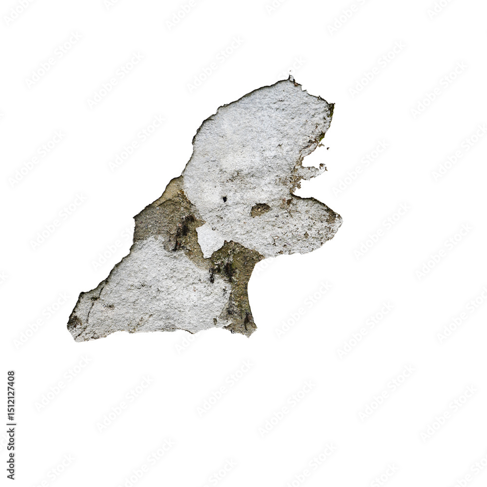 Obraz premium Old Damp Wall with Mold and Cracked Plaster Texture – High Resolution Damage Detail
