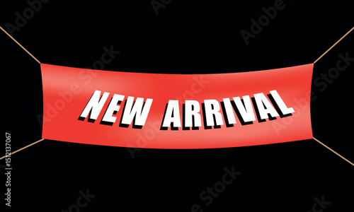 
Vector illustration of a new arrival