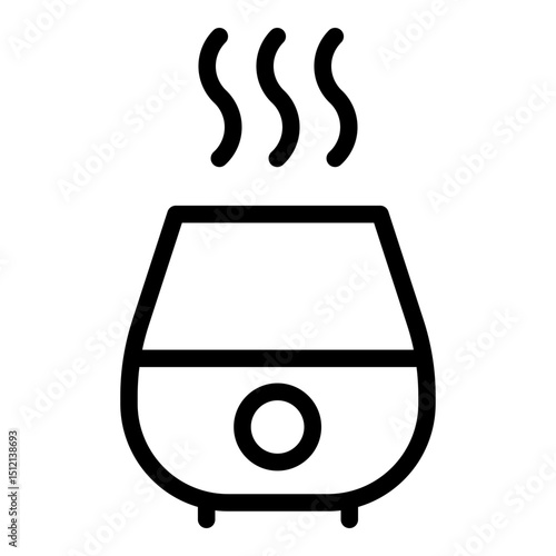 Humidifier icon. Vector line icon