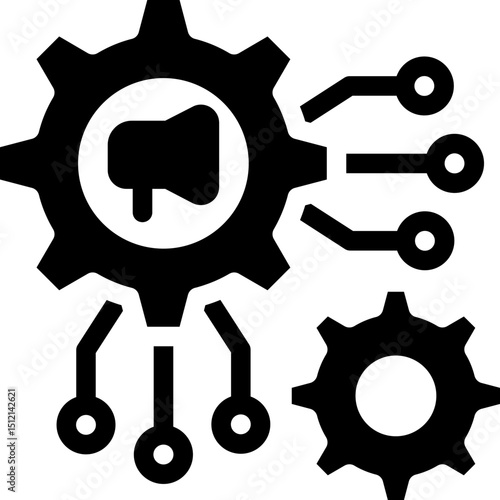 Automation glyph icon