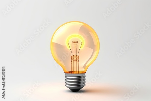 Light bulb lightbulb electricity illuminated.