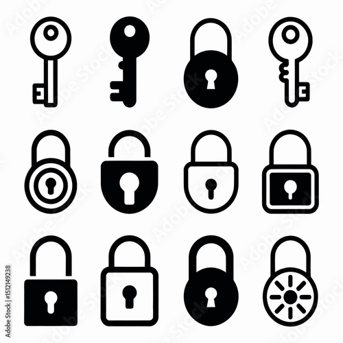 set of locks