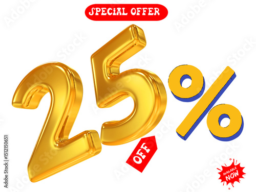 25 percent off discount