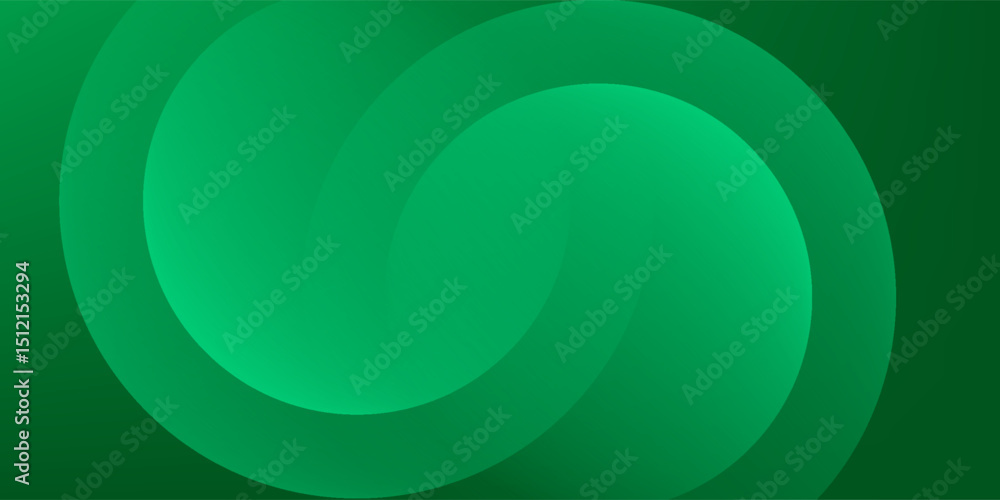 Obraz premium Abstract green gradient shapes background. Eps10 vector