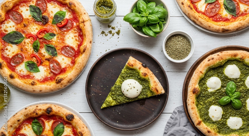 pizza with vegetables pizza with vegetables