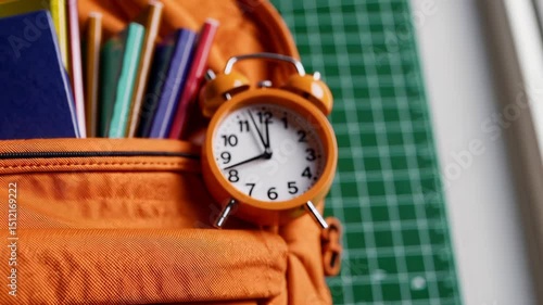 Close-Up Of School Equipment Arrangement