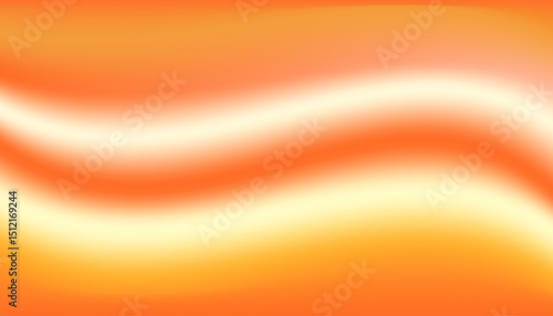 Abstract soft cloud background in pastel colorful gradation style. Orange blurred gradient texture decorative elements. Vector