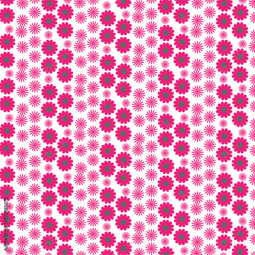 Seamless Floral Pattern – Elegant, Botanical Design for Fabric, Wallpaper, and Decorative Prints