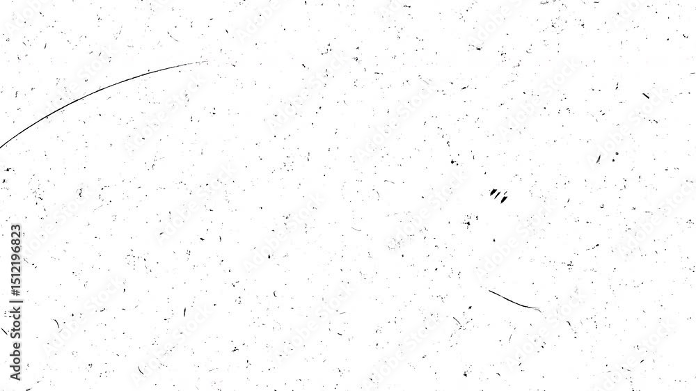 Abstract video of splashed ink and hand drawn elements on motion loop background with noise scratches and dusty texture effects. Hand drawn grunge textures in fast motion loop background