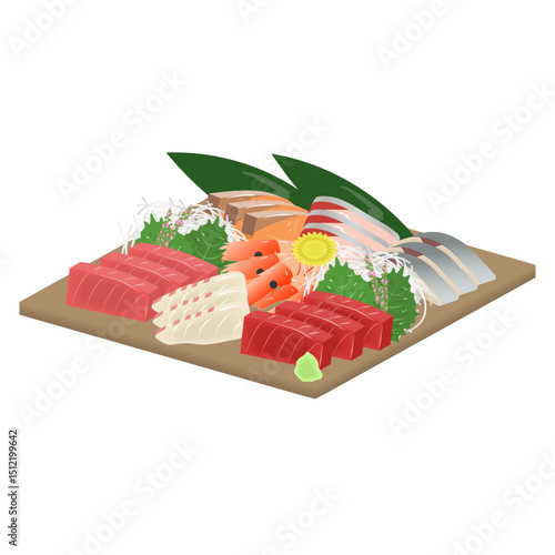 刺身盛り合わせ