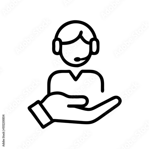 help support guide icon design