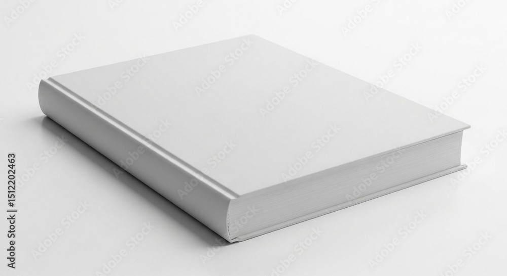 blank book isolated on white background blank book isolated on white background
