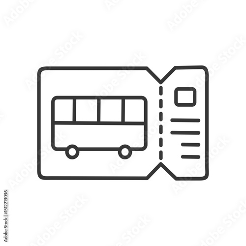  Bus ticket
