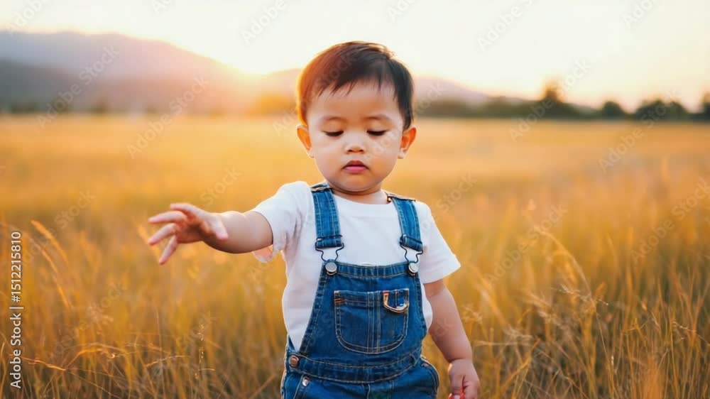 さみしげな顔になる子供、徐々にうつむき気持ちが沈んでいく さみしげな顔になる子供、徐々にうつむき気持ちが沈んでいく