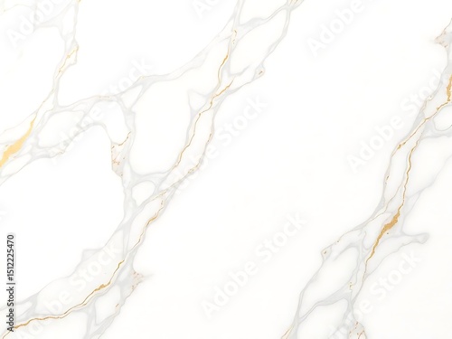 Wallpaper Mural Elegant White Marble Background with Golden Veins – Luxury Stone Texture Torontodigital.ca