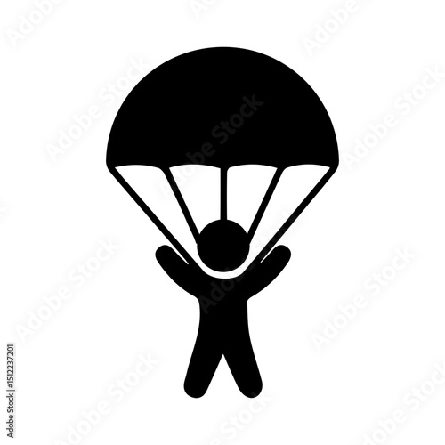 people playing parachute Illustration