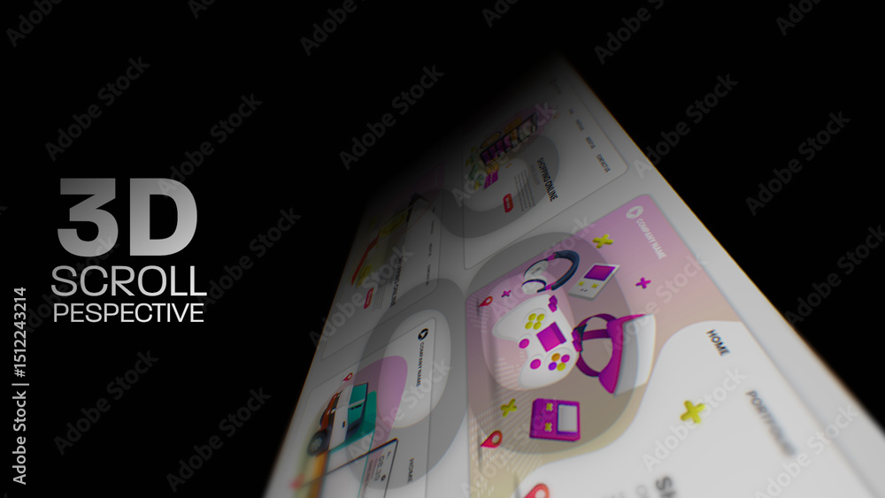 3D Scroll Camera Angle Animations (28) | Animated Scrolling Camera ...