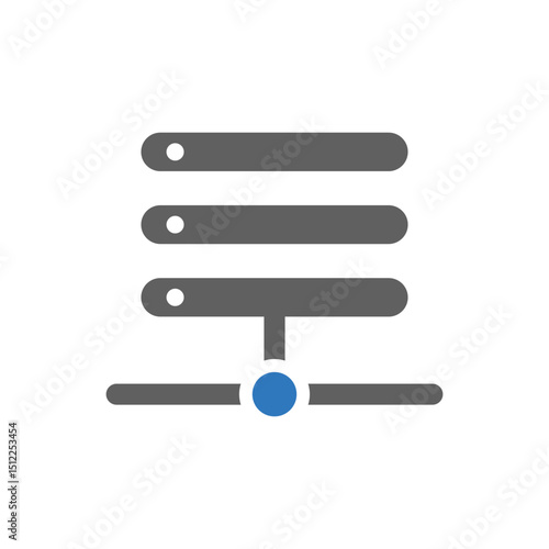 Data hosting icon