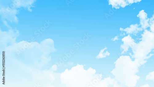 Sky Cloud Blue Background Cloudy summer Winter Season Day, Light Beauty Horizon Spring Bright Calm Abstract Backdrop Air Nature View Wallpaper